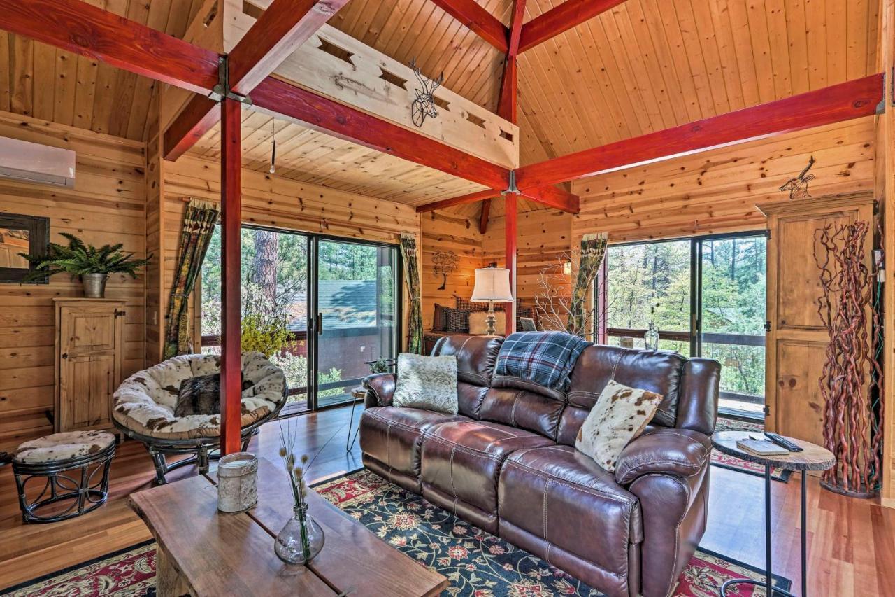 Romantic Strawberryandpine Studio Cabin With Deck! Экстерьер фото