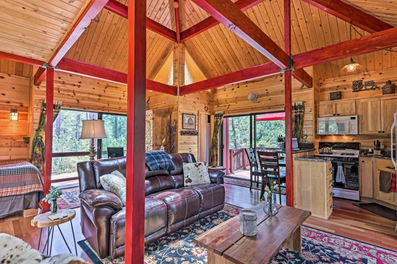 Romantic Strawberryandpine Studio Cabin With Deck! Экстерьер фото